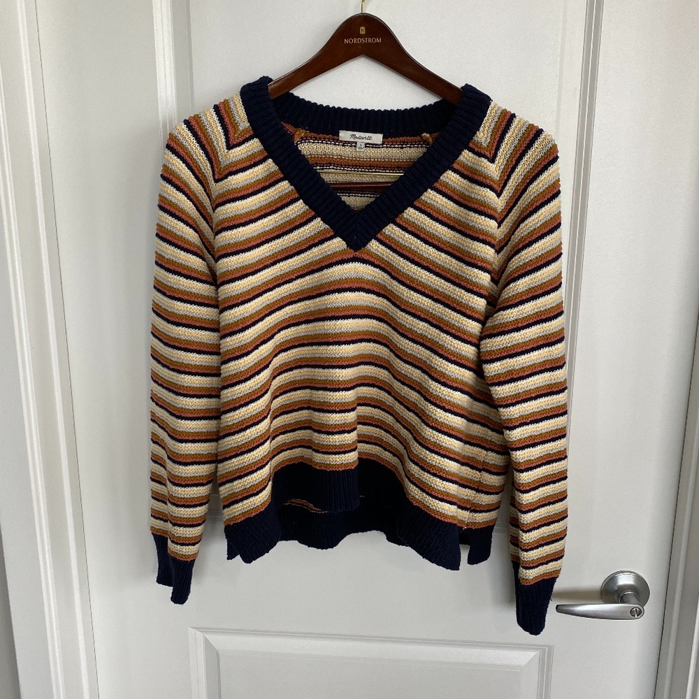 Madewell fall sweater, size L!